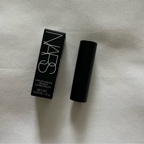 NARS Explicit Lipstick Shade Body Heat 803 Tea Brown Deluxe Mini 1.2 G NWT - Picture 9 of 13